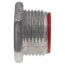 3/4" Rigid Zinc Conduit Nipples With Insulated Throat