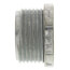 1" Rigid Zinc Conduit Chase Nipple
