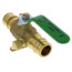 3/4" Cold Expansion PEX Ball Valve w/ Waste Drain & Drop Ear Elbow (Lead Free)
