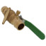 1" Cold Expansion PEX Full Port Ball Valve w/ Waste Drain & Drop Ear Elbow (Lead Free)