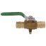 1" Cold Expansion PEX Full Port Ball Valve w/ Waste Drain & Drop Ear Elbow (Lead Free)