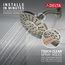 4 Setting Shower Head (Spotshield Brushed Nickel), 75617SN