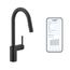 Align 1 Handle Pulldown Kitchen Faucet, 1.5 GPM, 7565EVBL (Matte Black)