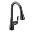 Arbor Matte Black 1 Handle Pulldown Kitchen Faucet, 7594BL