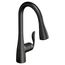 Arbor Matte Black 1 Handle Pulldown Kitchen Faucet, Motionsense Wave, 7594EWBL