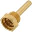 3/4" NPT Stepped Shank Thermowell with 4" Stem, 1-3/4" Insertion