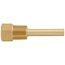 3/4" NPT Stepped Shank Thermowell with 4" Stem, 2-1/2" Insertion