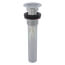 1-1/4" x 6" Semi-Cast Grid Patent Overflow Plug, 17 GA Tailpiece
