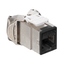 Atlas-x1, Cat 5e Shielded Quickport, Jack (Black)