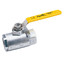 1/2" Standard Port Stainless Steel Threaded Ball Valve w/ Locking Handle (15 Cv)
