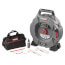 K9-102-Plus FlexShaft Drain Cleaning Machine for 1-1/4"-2" Pipes w/ 1/4" x 50' Cable & Kit