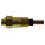 3/4" NPT Brass Immersion Well, 2-3/16" Insulation Depth, 1-5/8" Insertion Depth