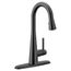 Sleek 1 Handle Pulldown Bar Faucet, 1.5 GPM, 7664BL (Matte Black)