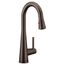 Sleek Oil Rubbed Bronze 1 Handle Pulldown Bar Faucet, 7664ORB