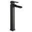 Ara Single Handle Vessel Channel Bathroom Faucet (Matte Black), 768LF-BL