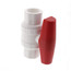1/2" 770 PVC Ball Valve - Solvent Ends
