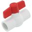 1/2" 770N Economy PVC Ball Valve - Solvent Ends