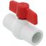 1/2" 770N Economy PVC Ball Valve - Solvent Ends