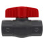 1" 770G PVC Sch. 80 Ball Valve w/ Solvent Ends (Gray)