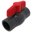 1" 770G PVC Sch. 80 Ball Valve w/ Solvent Ends (Gray)