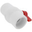 1-1/2" 770N Economy PVC Ball Valve - Solvent Ends