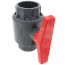 3" 770G SCH 80 Gray PVC Ball Valve (Solvent)