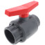 3" 770G SCH 80 Gray PVC Ball Valve (Solvent)