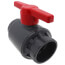 4" 770G SCH 80 Gray PVC Ball Valve (Solvent)