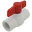 3/4" 770N Economy PVC Ball Valve - Threaded Ends
