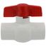 3/4" 770N Economy PVC Ball Valve - Threaded Ends