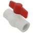3/4" 770N Economy PVC Ball Valve - Threaded Ends