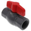 1" 770G SCH 80 Gray PVC Ball Valve (Threaded)