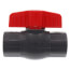1" 770G SCH 80 Gray PVC Ball Valve (Threaded)