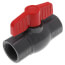 1" 770G SCH 80 Gray PVC Ball Valve (Threaded)