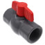 1-1/4" 770G SCH 80 Gray PVC Ball Valve (Threaded)