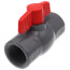 1-1/4" 770G SCH 80 Gray PVC Ball Valve (Threaded)