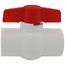 1-1/4" 770N Economy PVC Ball Valve - Threaded Ends
