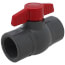 1-1/2" 770G SCH 80 Gray PVC Ball Valve (Threaded)