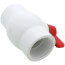 2" 770N SCH 40 Economy PVC Ball Valve - Threaded Ends
