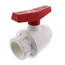 2-1/2" 770 SCH 40 PVC Ball Valve - Threaded Ends