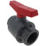 2-1/2" 770G SCH 80 PVC Ball Valve w/ Threaded Ends (Gray)