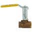 1/4" FNPT Full Port 2-Piece Ball Valve w/ Mounting Pad, Stainless Steel Ball & 2-1/4" Stem