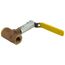 3/8" FNPT Full Port 2-Piece Ball Valve w/ Mounting Pad, Stainless Steel Ball & 2-1/4" Stem