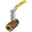 3/4" FNPT Full Port 2-Piece Ball Valve w/ Mounting Pad, Stainless Steel Ball & 2-1/4" Stem