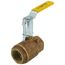 1-1/4" FNPT Full Port 2-Piece Ball Valve w/ Mounting Pad, Stainless Steel Ball & 2-1/4" Stem
