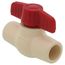1/2" 771 CPVC Ball Valve - Solvent Ends
