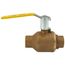 2" Solder Full Port 2-Piece Ball Valve w/ Stainless Steel Ball & 2-1/4" Stem