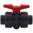 1/2" 772ST SCH 80 Gray True Union PVC Ball Valve (Solvent & Threaded)