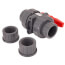 1-1/4" 772ST SCH 80 Gray True Union PVC Ball Valve (Solvent & Threaded)