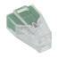 Pushwire Connector for Junction Boxes, 18-12 AWG - 2 Ports, Green (Box of 100)